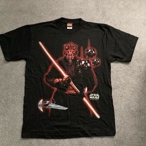 Vintage Star Wars Episode 1 tee shirt.